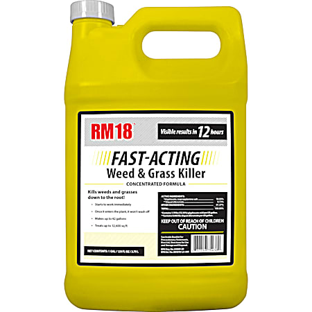 RM18 1 gal Fast Acting Weed & Grass Killer Concentrate