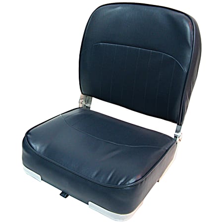 Navy Low Back Boat Seat