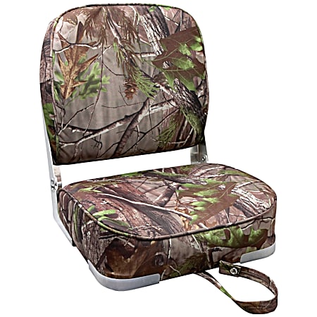 Low-Back Boat Seat - Camouflage