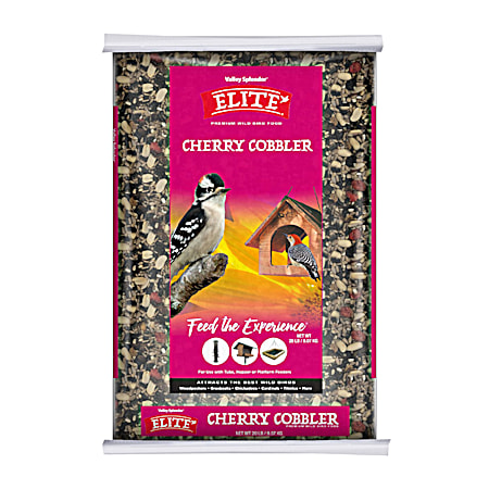 Valley Splendor Elite 20 lb Cherry Cobbler Premium Wild Bird Food