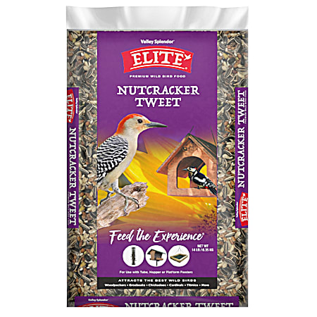 Valley Splendor Elite Nutcracker Tweet 14 lb Premium Wild Bird Food