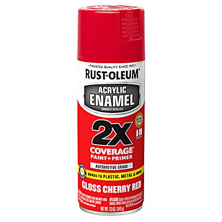 Rust-Oleum 12 oz Automotive Acrylic Enamel 2X Paint & Primer Spray Paint