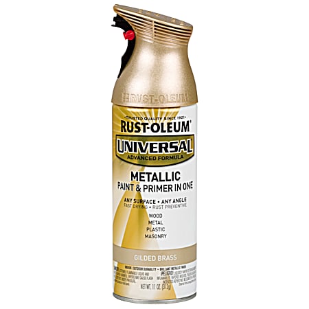11 oz Universal Metallic Spray Paint & Primer