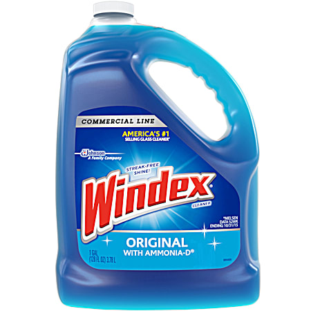 Windex 128 oz Original Powerized Glass Cleaner Refill