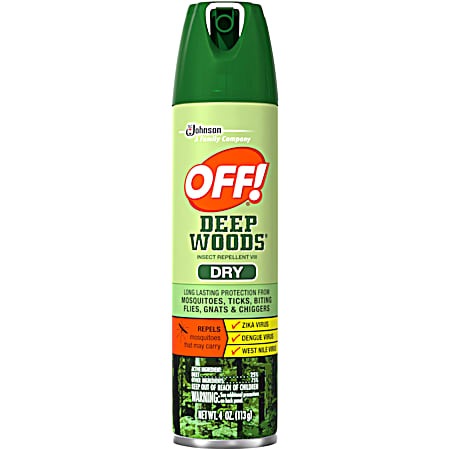 Deep Woods VIII 4 oz Powder-Dry Insect Repellent