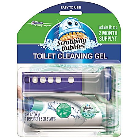 Scrubbing Bubbles Toilet Cleaning Gel & Dispenser