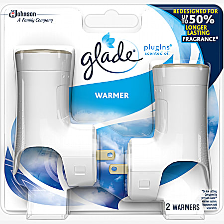 Glade PlugIns Scented Oil Warmer - 2 Pk