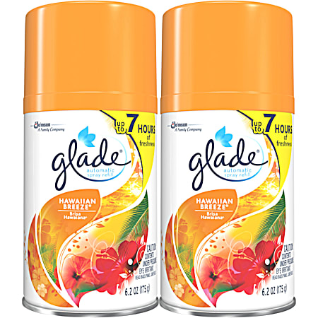Glade Sense & Spray 6.2 oz Hawaiian Breeze Automatic Spray Freshener Refill - 2 Pk
