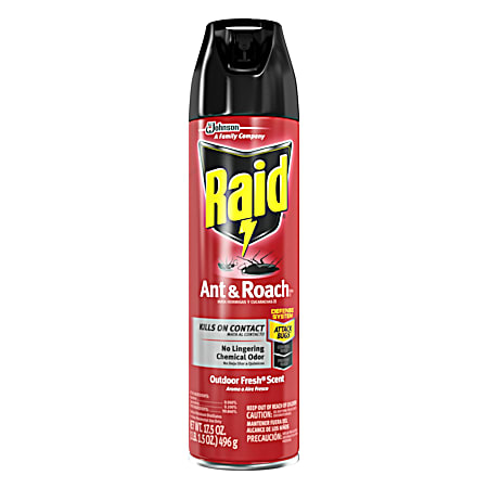 17.5 oz Outdoor Fresh Scent Ant & Roach Killer 26 Spray
