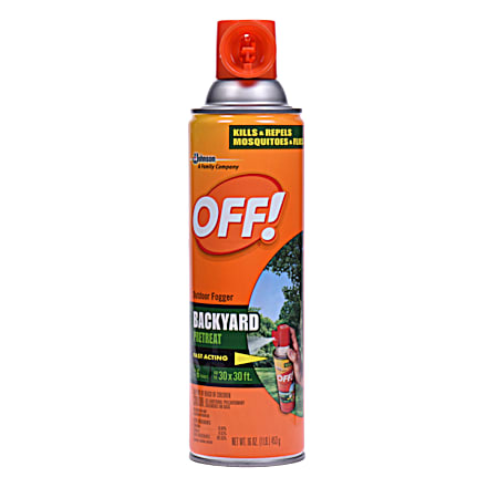 Backyard Pretreat 16 oz Outdoor Flying Insect Fogger
