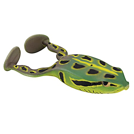 Natural Green Flappin Frog 65 Surface Bait