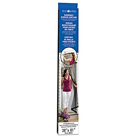New York Wire Doorway Screen Curtain - 38 In. x 81 In.