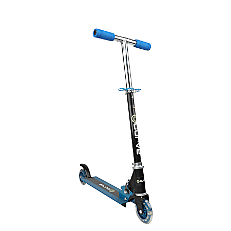 Kid's Blue 2-Wheeled Curve Basic Light Up Scooter