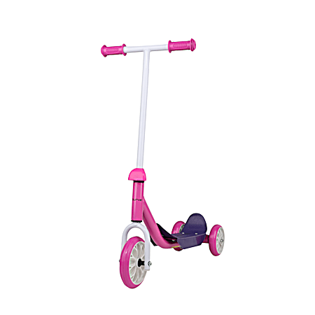 Kid's Pink 3-Wheel Curve Basic Scooter