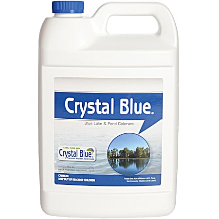 Crystal Blue 1gal Blue Pond Dye Treatment