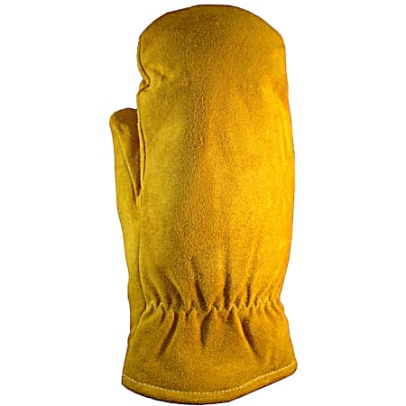Field & Forest Men's Cold Snap Gold Lined Leather Mittens