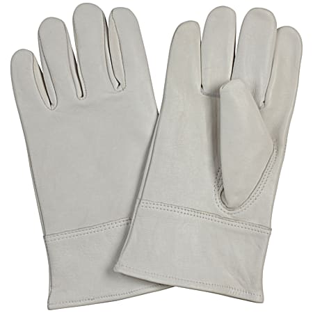 Ladies' Viroqua White Goatskin Gloves