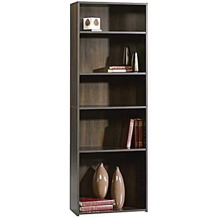 5-Shelf Bookcase - Cinnamon Cherry