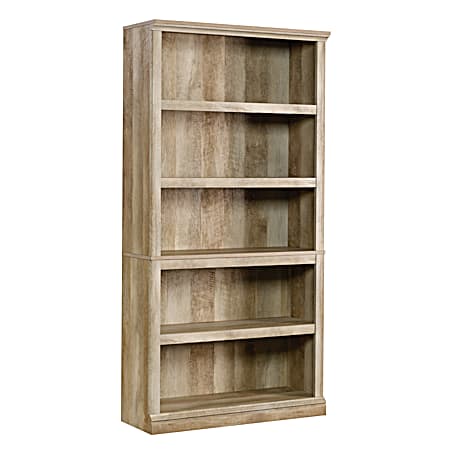 5 Shelf Lintel Oak Bookcase
