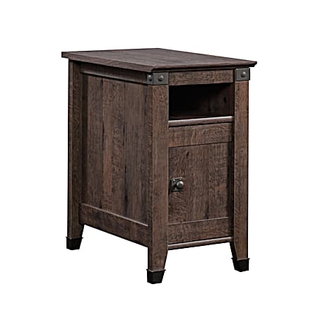Carson Forge Collection Coffee Oak Side Table