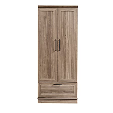 Home Plus Salt Oak Wardrobe Cabinet