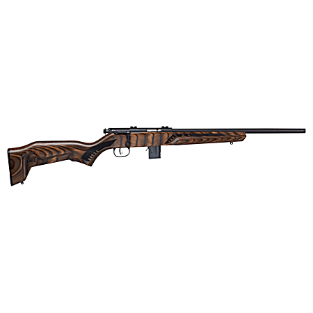 22 WMR 93 Minimalist Brown Rimfire Rifle