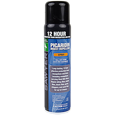 Picaridin 20% 6 oz Ready-to-Use Aerosol Spray Insect Repellent