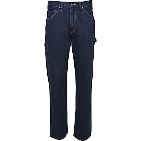 Men's Legend Dark Indigo Prewashed Rugged Fit Carpenter Jeans