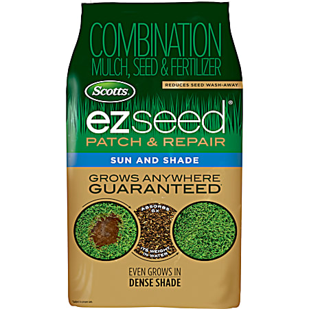10 lb EZ Seed Patch & Repair Mulch, Seed & Fertilizer Mix (Sun & Shade)