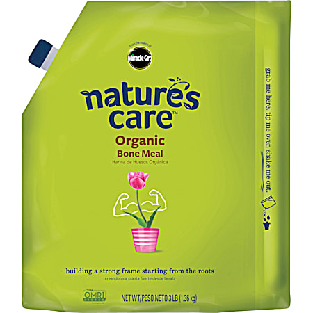 Nature's Care 3 lb Ready-to-Use Granular Organic Bone Meal
