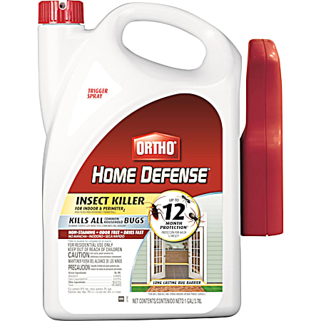 1 gal Home Defense Indoor & Perimeter2 Insect Killer w/ Trigger Spray
