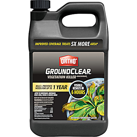 GroundClear 1 gal Liquid Concentrate Vegetation Killer