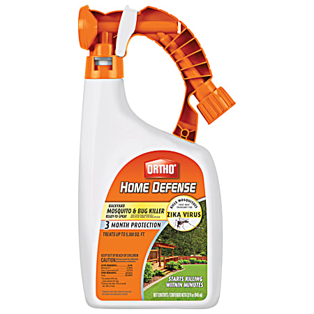 Home Defense 32 oz Backyard Mosquito & Bug Killer Ready-to-Spray