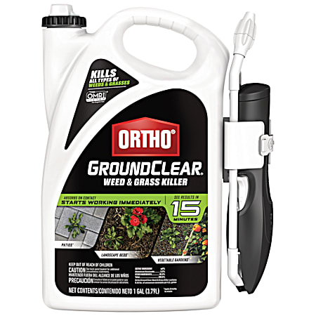GroundClear 1 gal Ready-to-Use Weed & Grass Killer