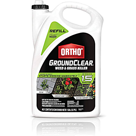 1 gal GroundClear Weed & Grass Killer Ready-to-Use Refill