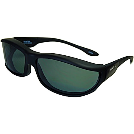 Hunter Large Black Fits-Over Sunglasses