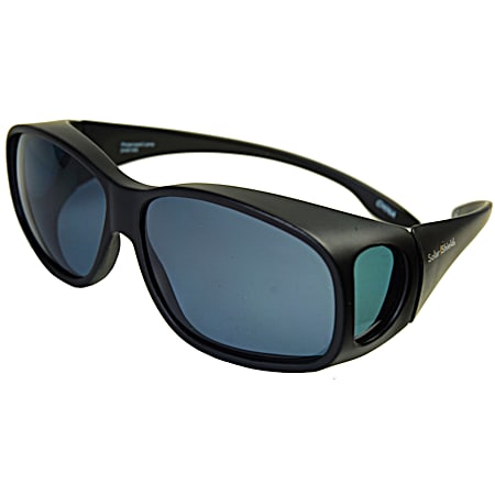 Large Black Classic Soft Square Fits-Over Sunglasses