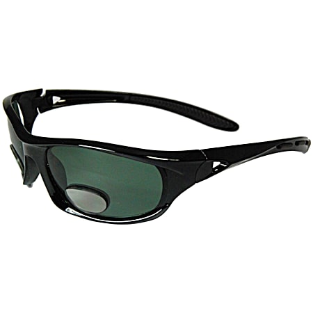 Adult Polarized Strong +2.50 Bifocal Sunglasses