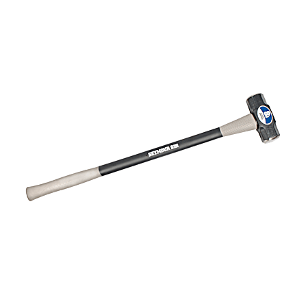 S400 Jobsite 8 lb Fiberglass Sledge Hammer w/ Cushion Grip & 36 in Fiberglass Handle