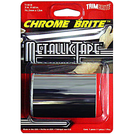 Trimbrite Chrome Brite Metallic Tape