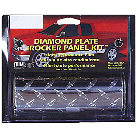 Trimbrite Diamond Plate Rocker Panel Kit