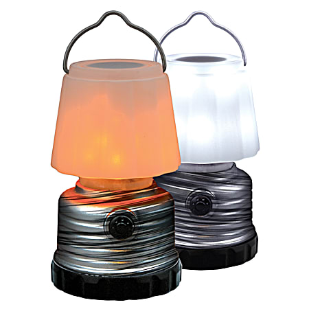 SHAWSHANK 5 in Mini Table Lamp & Flickering Flame 2-in-1 Lantern