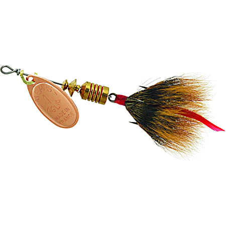Mepps Copper/Brown Dressed Aglia Spinner