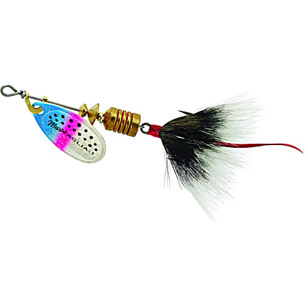 Mepps Rainbow Trout/Gray Dressed Aglia Spinner