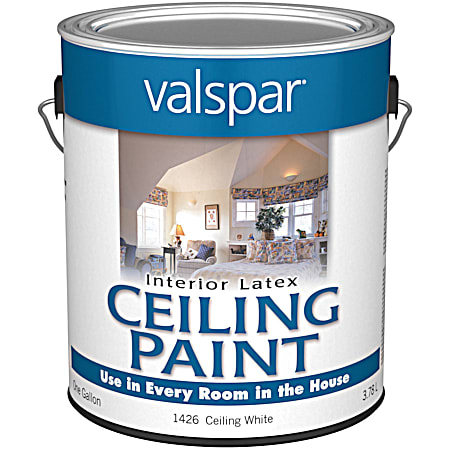 Ceiling White Interior Flat Ceiling Paint