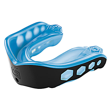 Youth 6100 Gel Max Blue & Black Mouthguard
