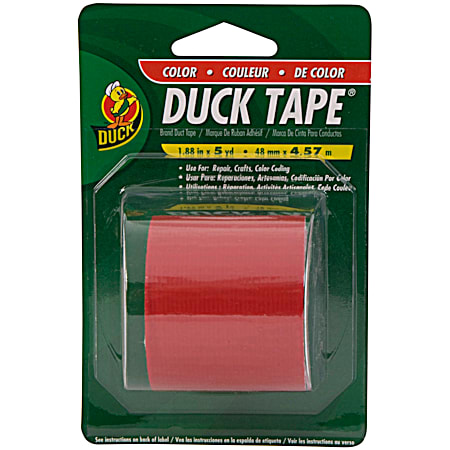 Duck Tape Red Duct Tape 1.88 In. x 5 Yd.