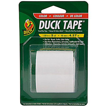 Duck Tape White Duct Tape 1.88 In. x 5 Yd.