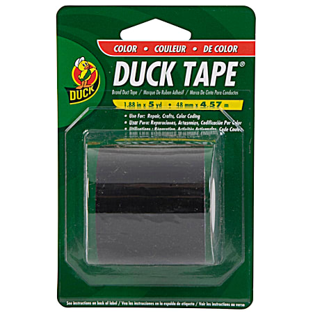 Duck Tape Black Duct Tape 1.88 In. x 5 Yd.