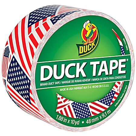 Duck Tape U.S. Flag Duct Tape 1.88 In. x 10 Yd.
